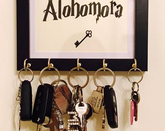 Harry Potter Inspired Alohomora Key Holder Wall Hook Hanger Frame Home Work Gift