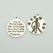5pcs 18mm Stainless Steel Mother Holds Her Childs Hand For A Short While And Their Hearts Forever Charm Pendants MG1253