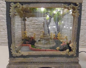 Garden in a Terrarium - Lighted
