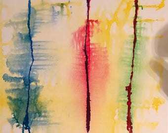 Three Scars: 12X12 Original Art