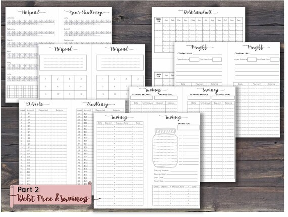 budget journal template