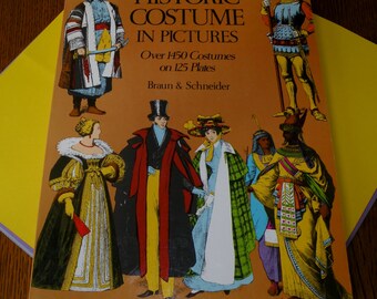 1975 Historic Costume in Pictures by Braun & Schneider