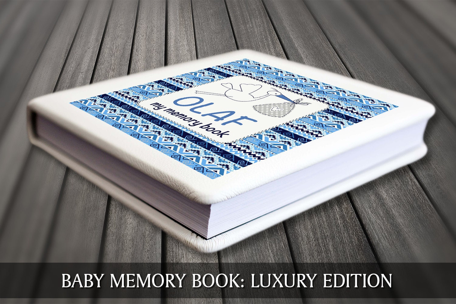 First year baby book Keepsake baby journal Personalised baby