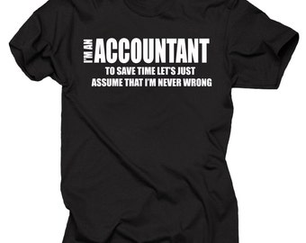 funny accountant t shirt