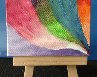 Spectrum- a tiny oil painting