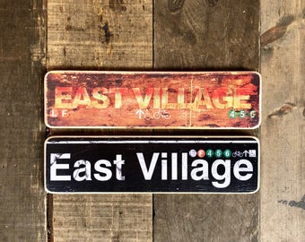 East Village - 4x15 in.