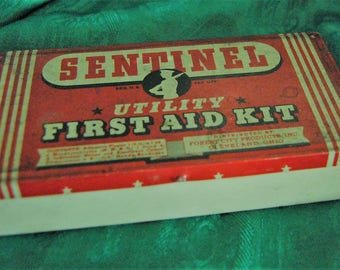 UNUSED Sentinel Utility FIRST AID Kit Complete With Original Contents