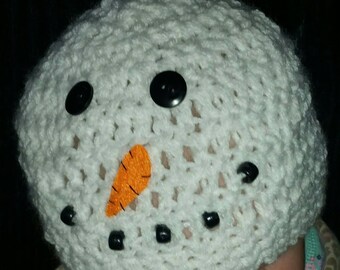 Snowman Winter Hat for Babies