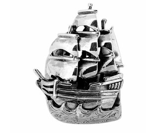 Classic Ship Ring - Sterling silver