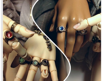 Ring for ABJD dolls, type "Carved"