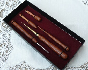 Lavoro di ceppo ricamo in legno principianti Tool Set
