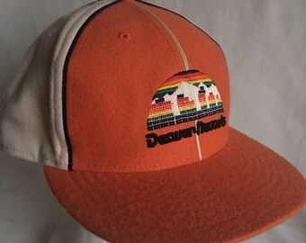 1981 Denver Nuggets fitted cap-7-5/8-NBA