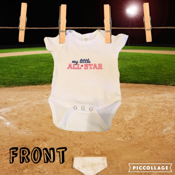 Baby Boy's Baseball Onesie
