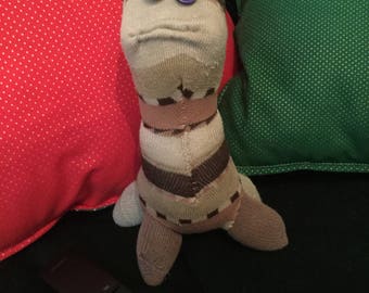 Elaine - a silly sock creature