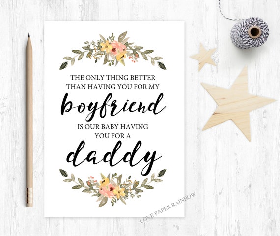 you're going to be a daddy i'm pregnant daddy reveal pregnancy announcement the only thing better than having you for my boyfriend