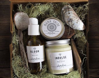 Pregnancy Gift Set ~ Unique New Mom Gifts ~ Gift Set for New Mom ~ New Mom Gift Basket ~ Boho Babyshower Gift ~ Pregnancy Gift ~ Box