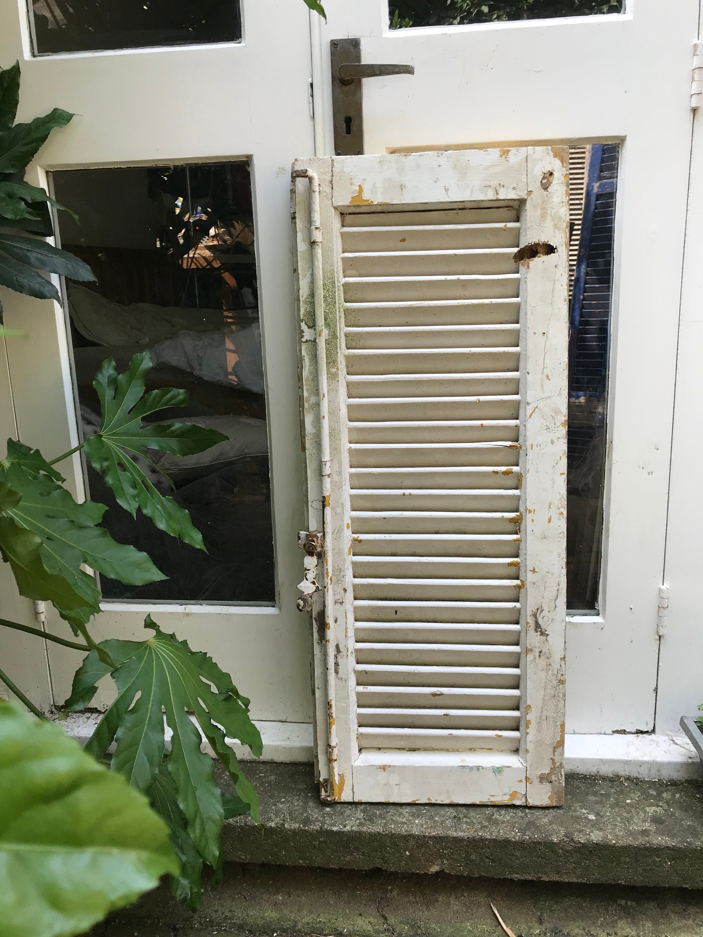 Rustic Solid Wood Distressed French Shutter Sold By Rusticshutterstore $3602 Rustic Solid Wood Distressed French Shutter Sold By Rusticshutterstore $3602