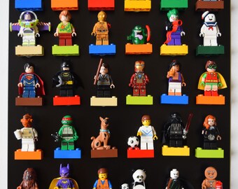 Original LEGO Minifigure Display Magnetic Board, Lego display, Lego Board, Lego Decor, Magnet Board