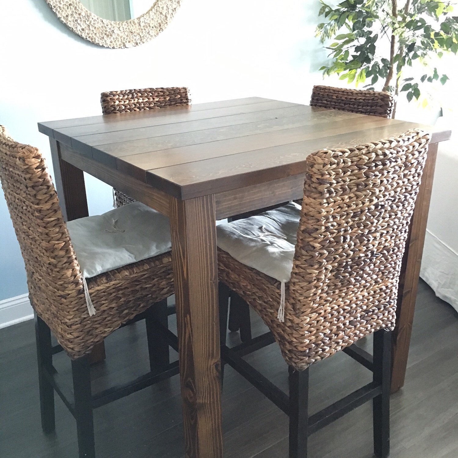 42 Rustic Reclaimed Wood Bar Table Bar Height Table
