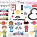 Racing Clipart, Race Car Clipart, Race Car Driver Clipart, racecar clipart, digital images, vector images, Commercial License Included