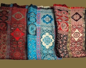 Quality Wool Renaissance Pattern Shawls/Wraps