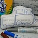 Doodle-It Train In The Hoop ITH Machine Embroidery Design Stuffie Plush Doll
