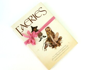Faeries Described and Illustrated by Brian Frond and Alan Lee,Vintage Faerie Book, Fairy Book, Fantastical Book, Vintage Fairy Tales,Faeries