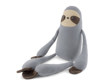 grey sloth teddy