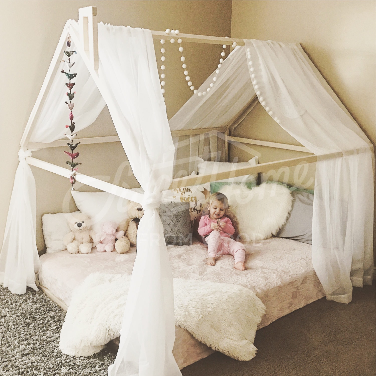 wood-bed-full-double-toddler-bed-tent-bed-wooden-house-bed