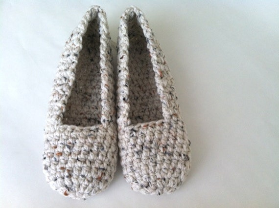 Crochet Family Slippers Crochet adult house shoe Simply