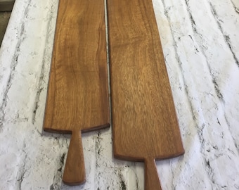 Iroko charcuterie boards