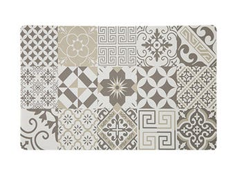 Arabesque Style Taupe tones placemat set of 6