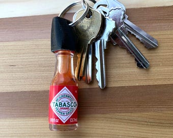 Tabasco Hot Sauce Keychain