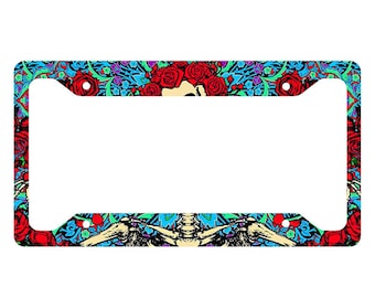 Grateful Dead License Plate Frame