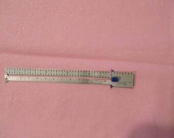 Fabric 1 Yard 4 inches Buble Gum Pink with Glitter Quilting Cotton