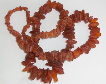 Spectacular BALTIC AMBER Huge Antique NECKLACE...Vintage Genuine Amber Gemstone Large Natural Beads...53g...Protection...Wonderful Gift!