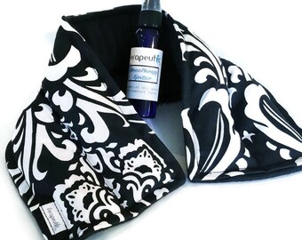 Neck Rice bag, Heat pack, Heat Pad, Rice Heating Pad Lavender Microwave Warmer for Neck, Gift for Someone who has everything
