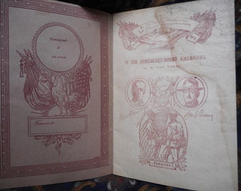 WWI exit pamphlet from France to US Soldiers