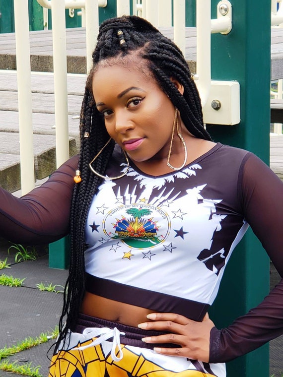 Haiti Mesh Crop Top (Top Only!)