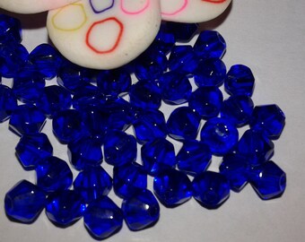 glass (50 x) dark blue 4 mm