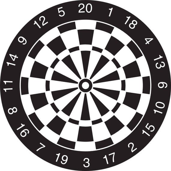 Download DARTBOARD SVG FILE