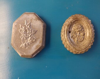 Rose Concrete Paperweight
