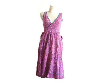 Vintage dress / Wrap dress / Size M