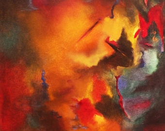 Brilliant Colors - Original Oil on Canvas Painting (Lana Mitchell Art)