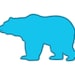 SALE!! Silhouette Grizzly Bear Applique Designs Machine Applique Embroidery Designs 5 Size - INSTANT DOWNLOAD