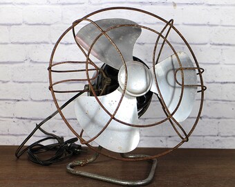 Vintage Electric Fan - Table fan - Industrial decor - Industrial decor style - Retro Decor - Retro Decor Accessories - Retro Electrical fan