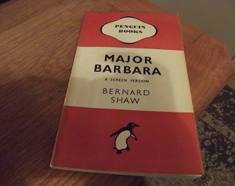 Major Barbara by Bernard Shaw, Penguin 1945
