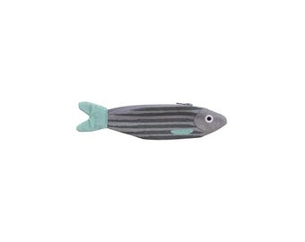 Pearl Herring-keychain or purse fish