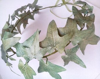 Ivy Crown Ivy Leaves Crown Floral Crown Green Crown Leaf Crown Bridal Crown Wedding Crown Woodland Crown Ivy Accessories