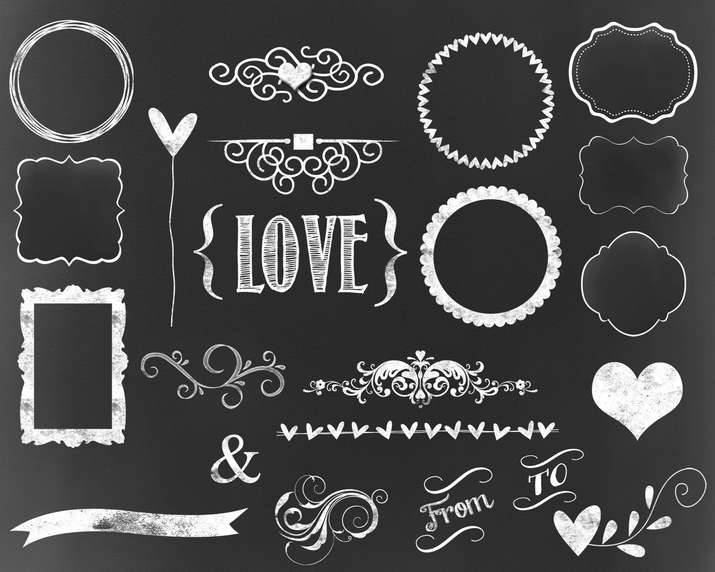 Free Chalkboard Clip Art Graphics